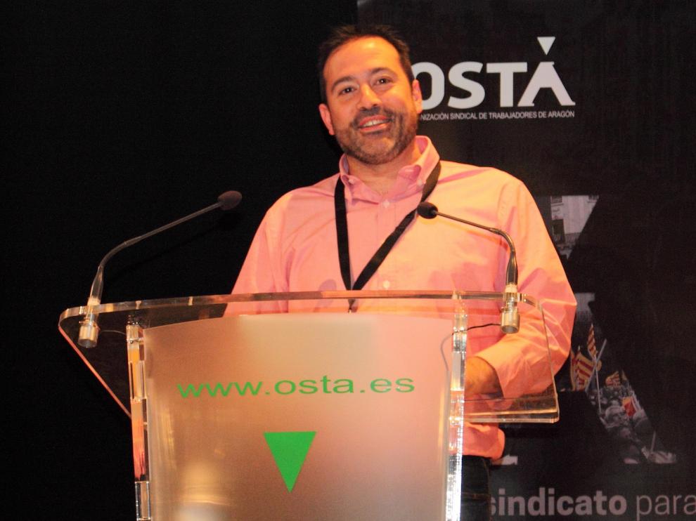 David Lázaro, máximo responsable de OSTA