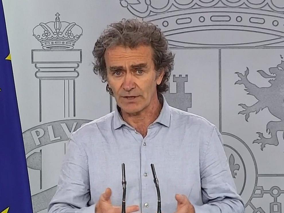 Rueda de prensa de Fernando Simón