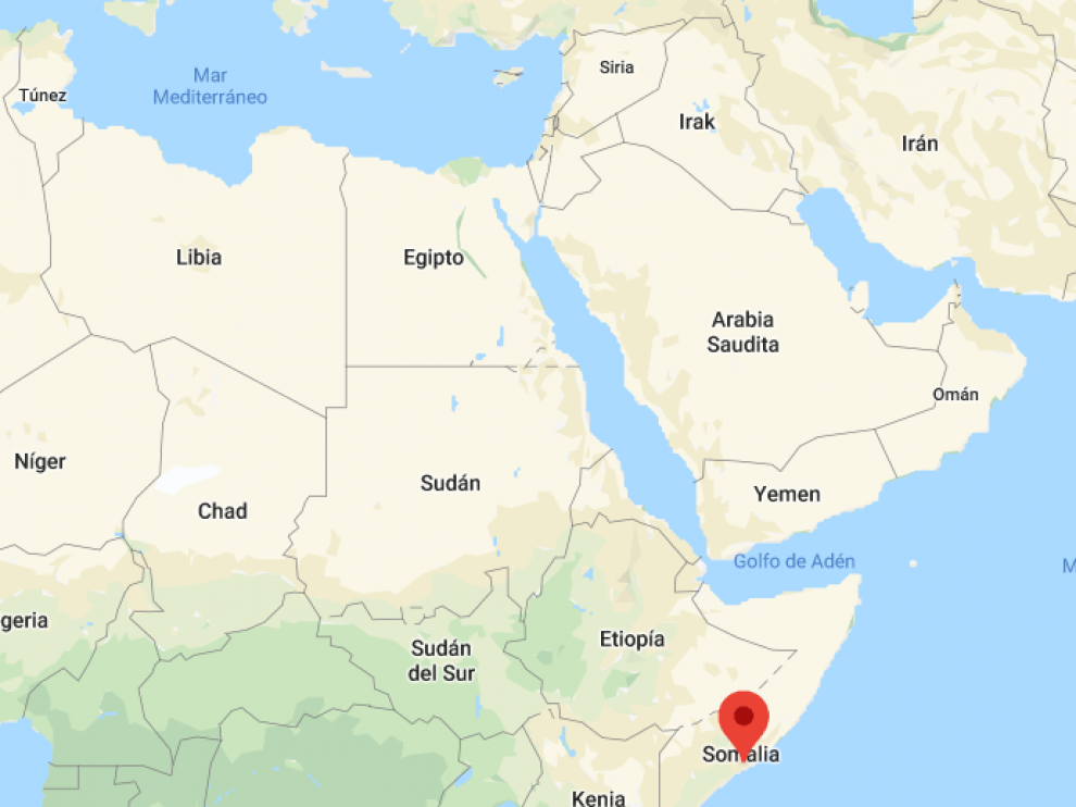 Seis muertos al estrellarse un avión con material para la covid-19 en Somalia