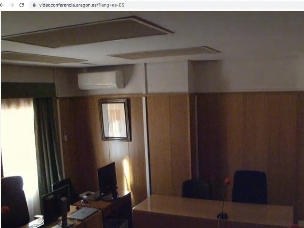 Sala de vistas dónde se ha celebrado el juicio