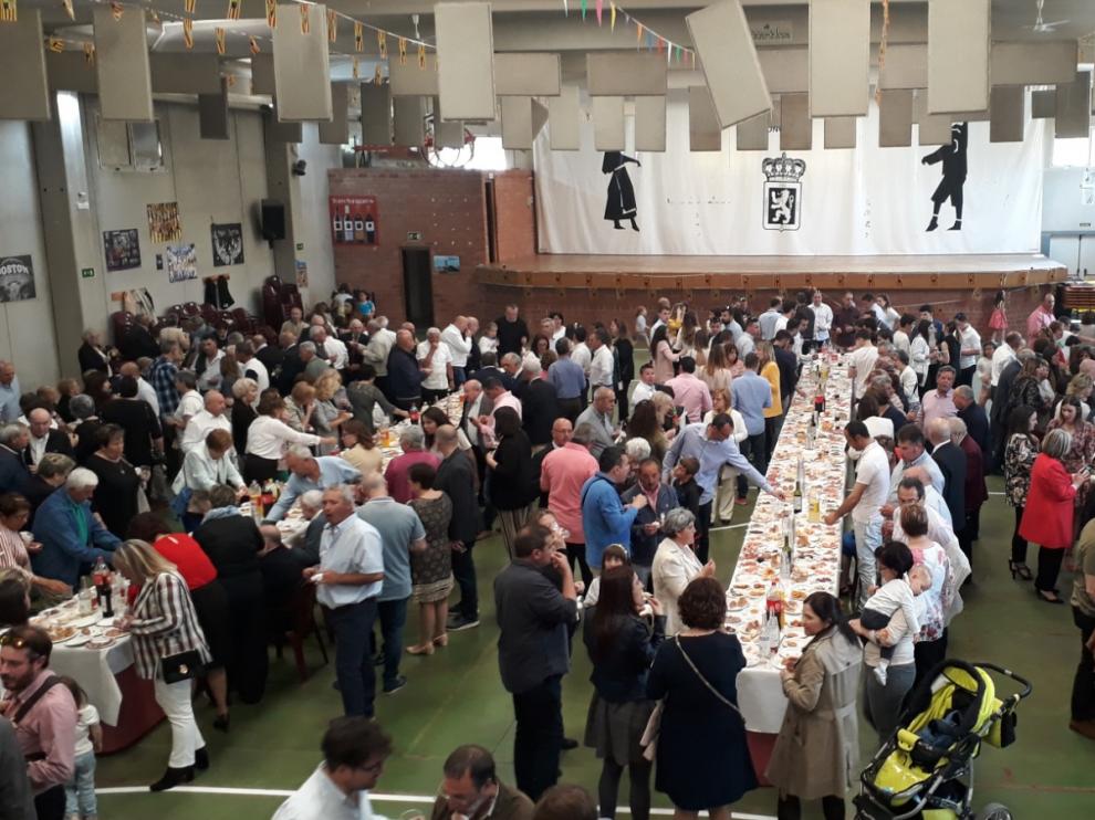 Celebracion de Santa Espina en Longares en una pasada edición