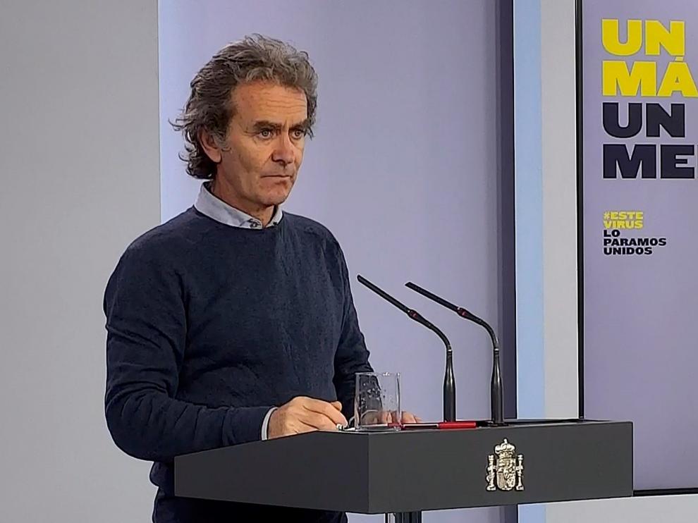 Rueda de prensa del director del Centro de Alertas y Emergencias Sanitarias Fernando Simon