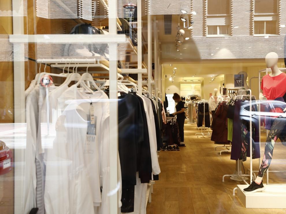Tienda de Oysho en el centro de Zaragoza.