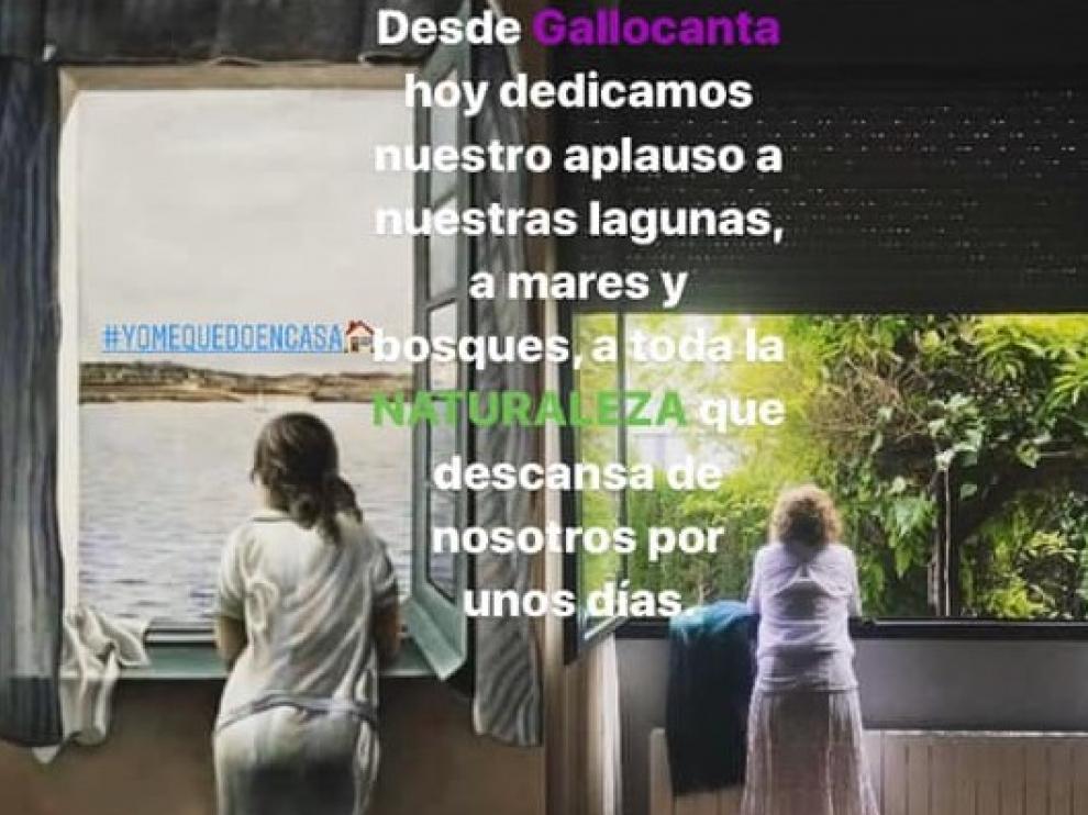 Trini reinterpreta la 'Muchacha en la ventana' de Dalí en Gallocanta