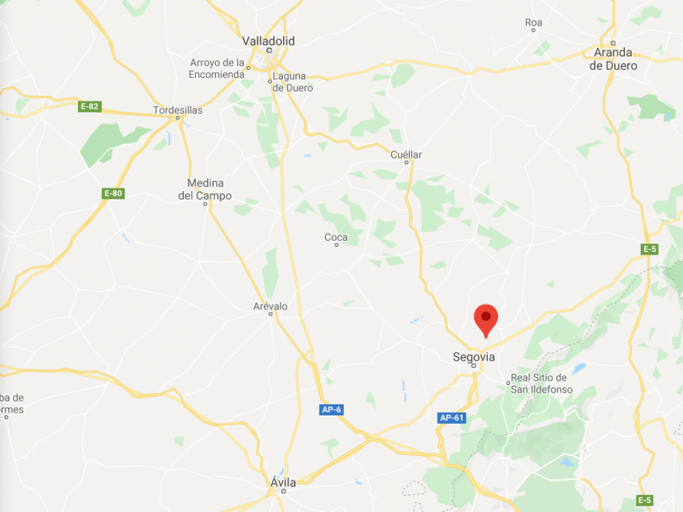 Localidad de Espirdo, en Segovia.