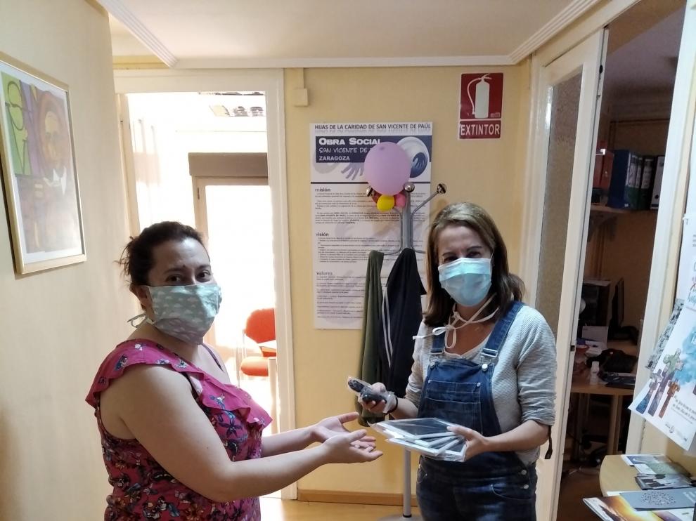a Coordinadora de Entidades para Personas sin Hogar de Zaragoza ha puesto a disposición de personas sin hogar en situación de alta vulnerabilidad 100 tablets donadas por ProFuturo