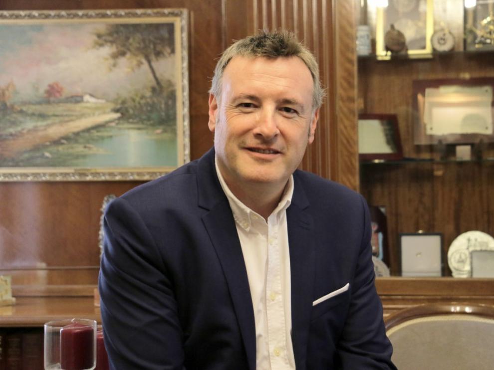 José Luis Mañero, presidente del Colegio de Mediadores de Seguros de Zaragoza.