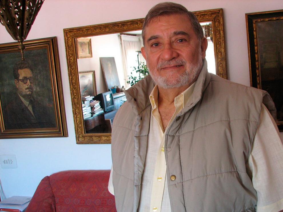 El escirtor y periodista de Alcañiz Dario Vidal.