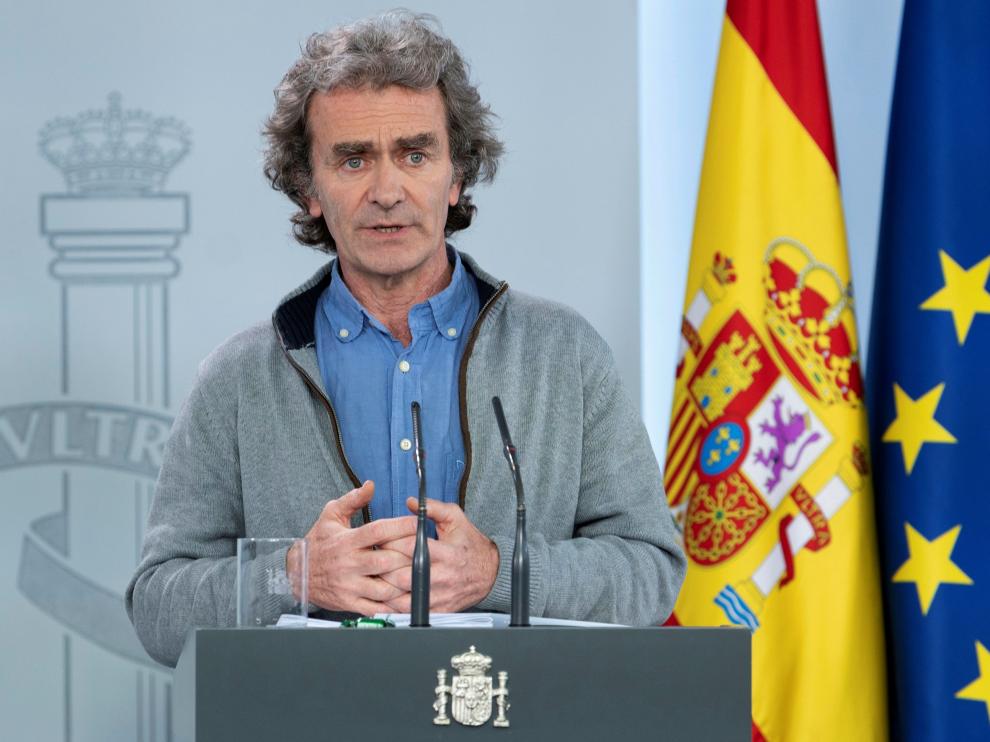 Rueda de prensa de Salvador Illa y Fernando Simón