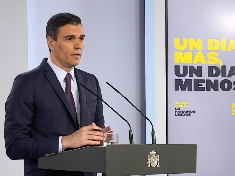 Rueda de prensa de Pedro Sánchez