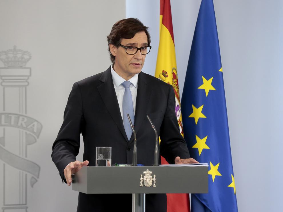 El ministro de Sanidad explica las novedades en las fases de la desescalada.