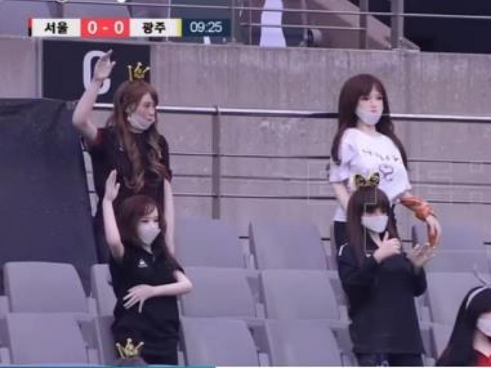 Imagen de las gradas del FC Seoul.