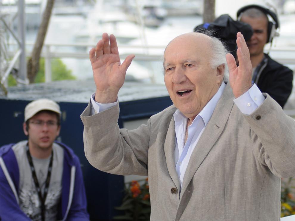 Michel Piccoli, en 2011, en el Festival de Cannes.