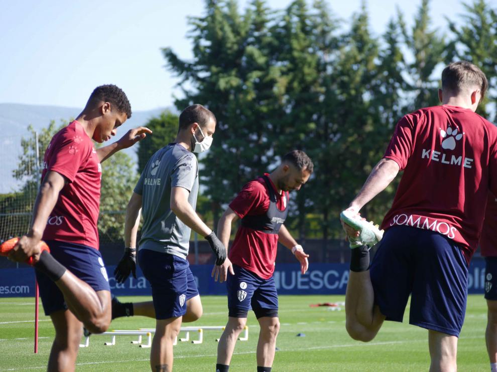 La SD Huesca arranca la fase 3 de entrenamientos.