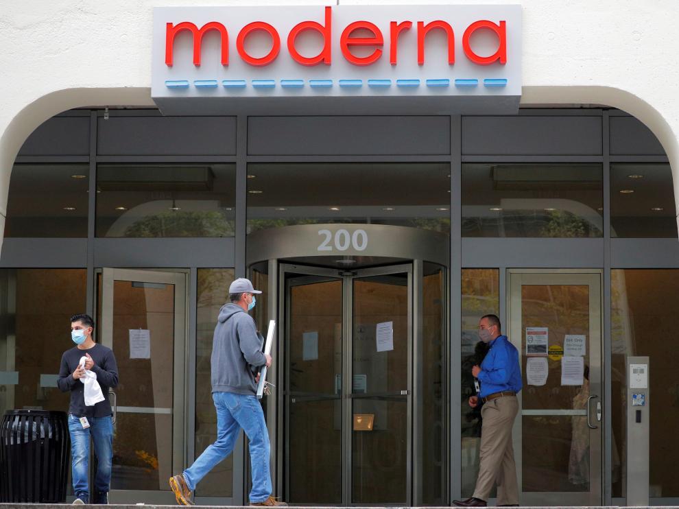 Sede de la farmacéutica Moderna