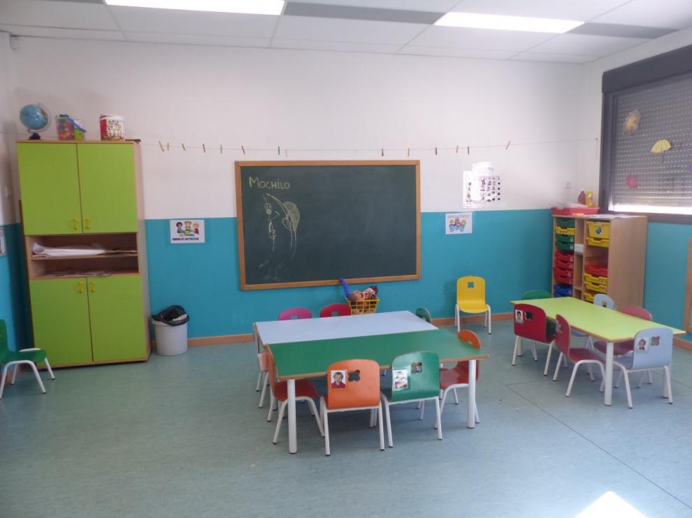 Instalaciones de la escuela infantil Clara Campoamor de Monzón.