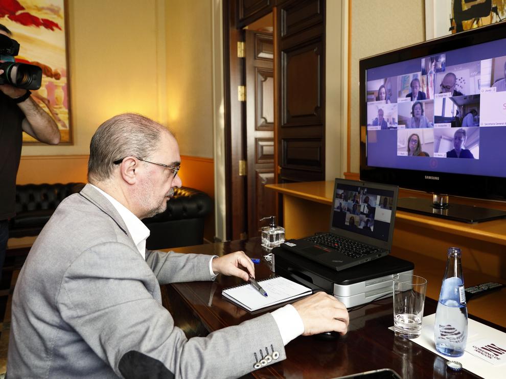 Consejo de Gobierno celebrado este miércoles por vía telemática