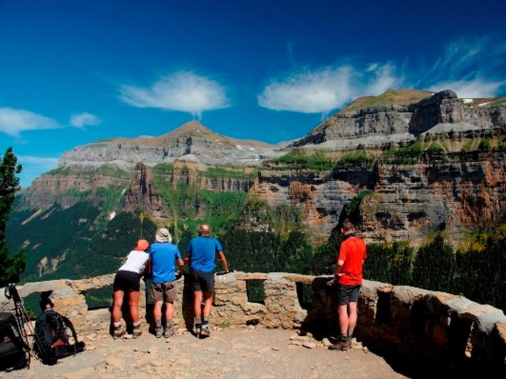 El Geoparque del Sobrarbe ofrece unos espectaculares paisajes.