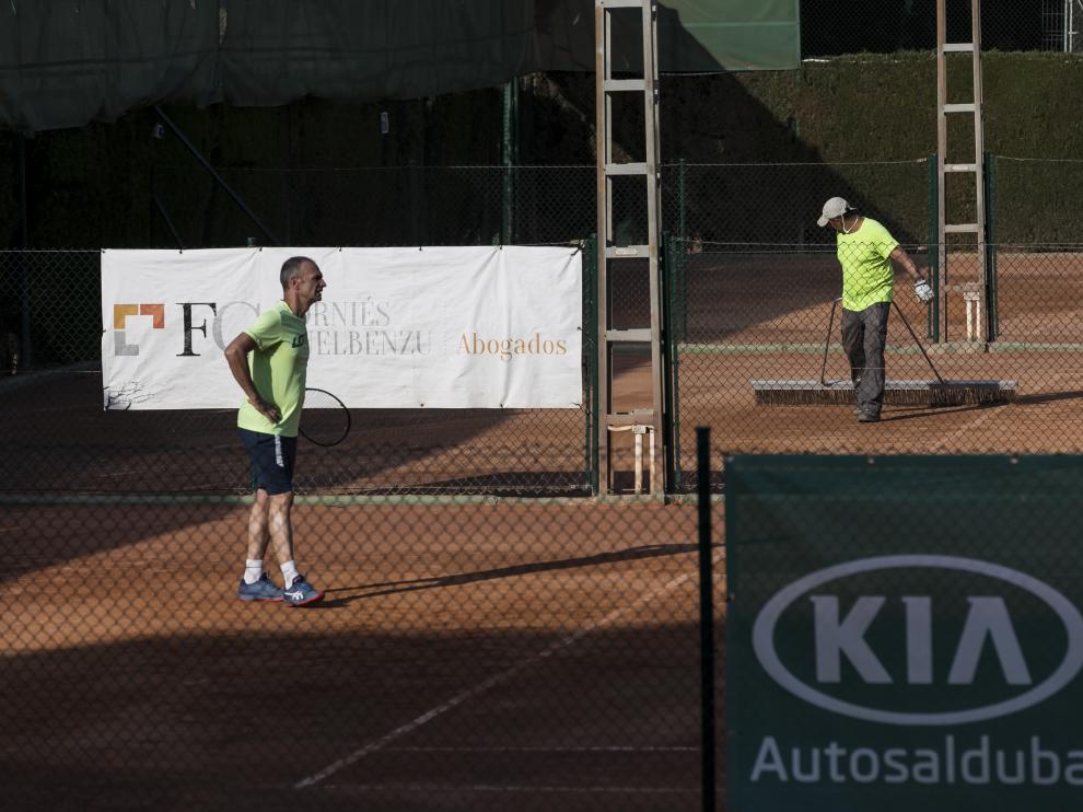 La actividad ha vuelto durante el fin de semana a las pistas de tenis del Stadium Casablanca.