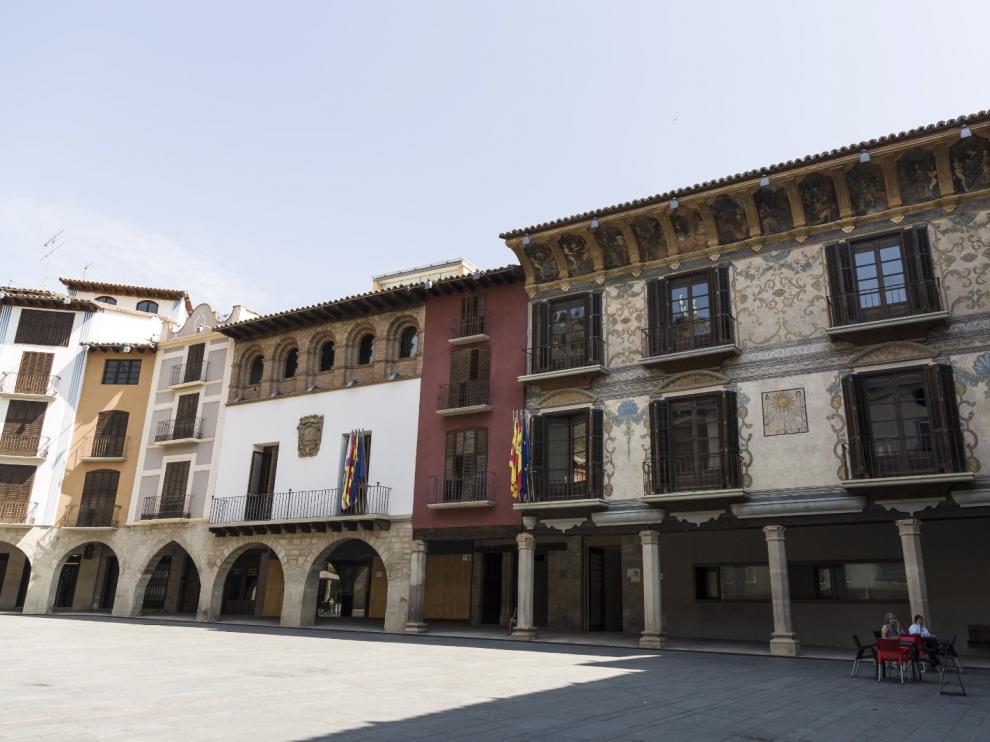 La Plaza Mayor de Graus