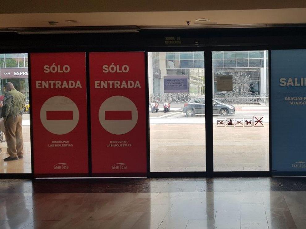 Reapertura del Centro Comercial Gran Casa, en el Actur.