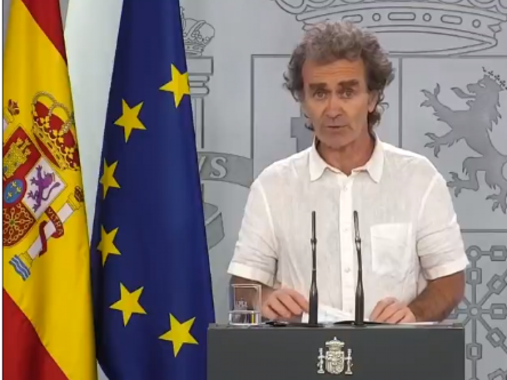 Fernando Simón en rueda de prensa