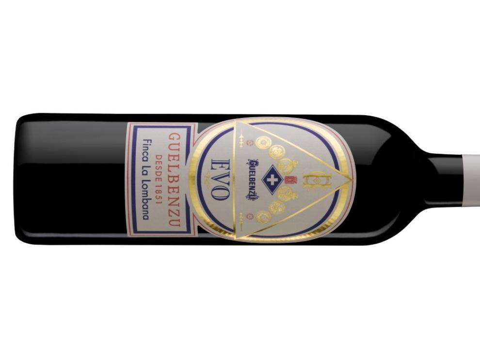 Botella de Guelbenzu Evo 2013.
