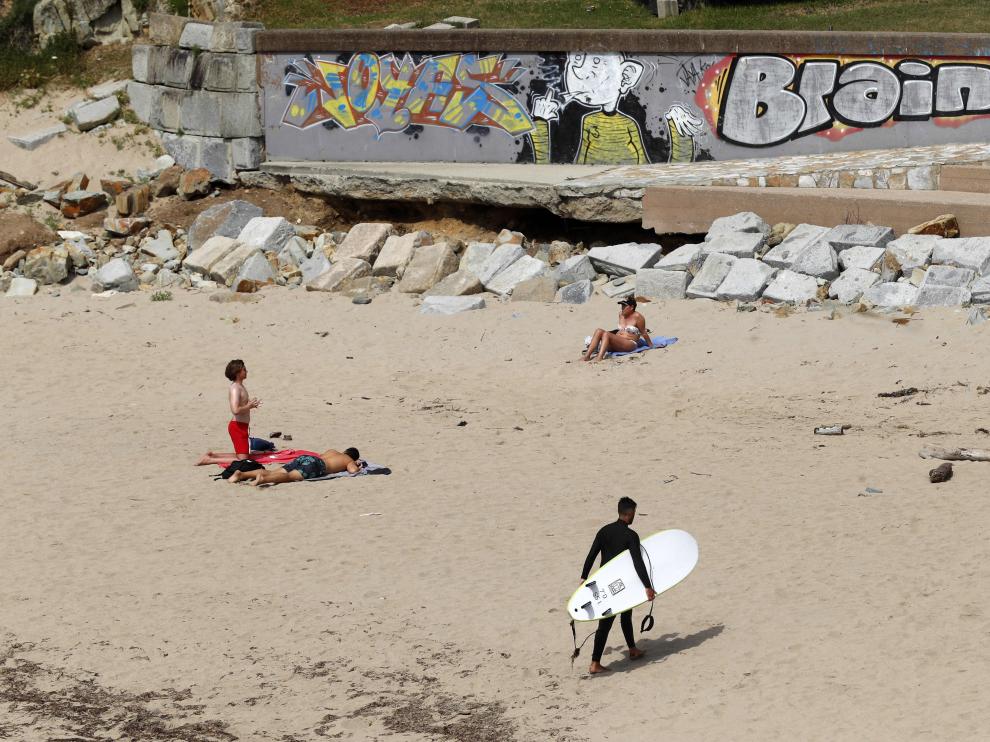 Playa de Tapia de Casariego (Asturias).