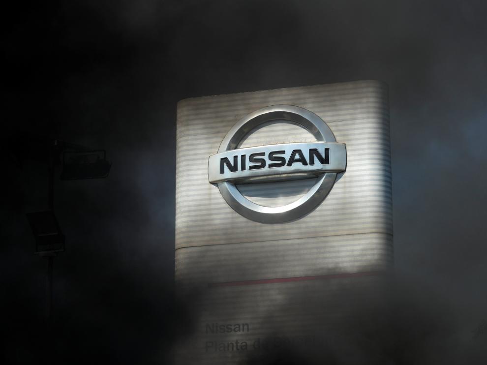 Protestas de trabajadores de Nissan en Barcelona