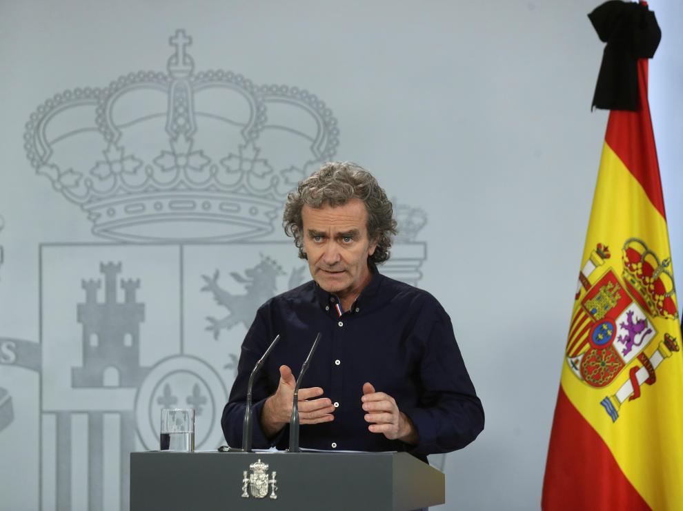 Rueda de prensa Salvador Illa y Fernando Simón