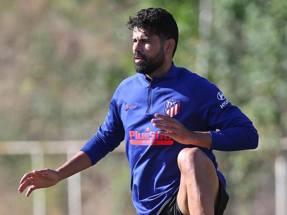 Atletico Madrid training