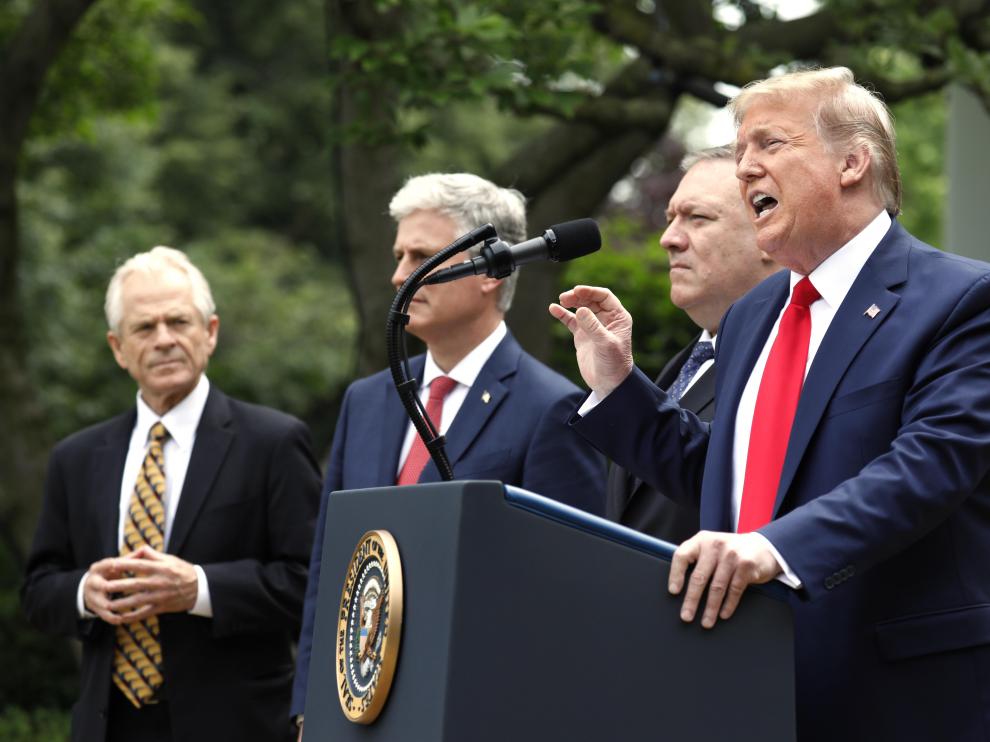 Donald Trump speaks on China - Washington