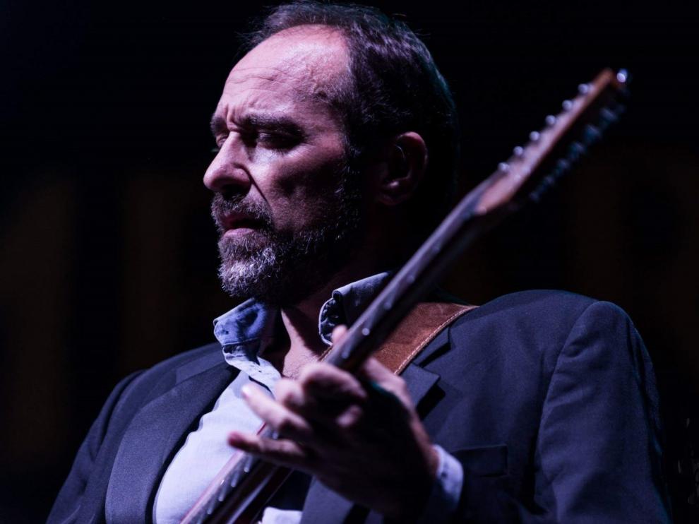 El guitarrista zaragozano Alonso Martínez