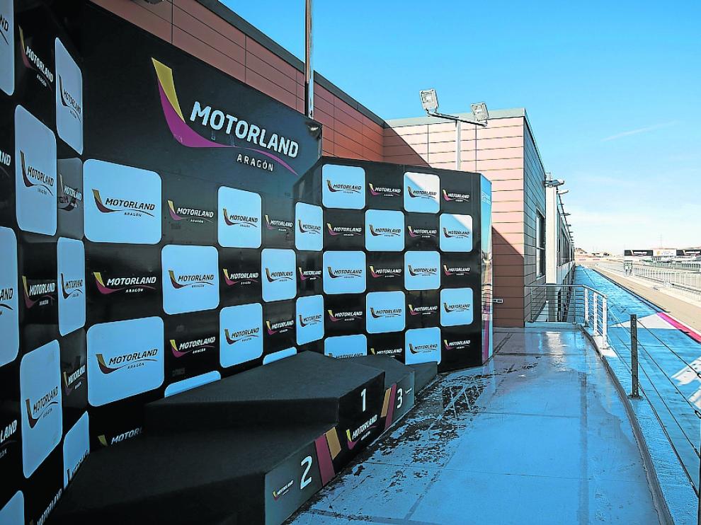 Panorámica desierta de Motorland, la imagen habitual en estos últimos 78 días
