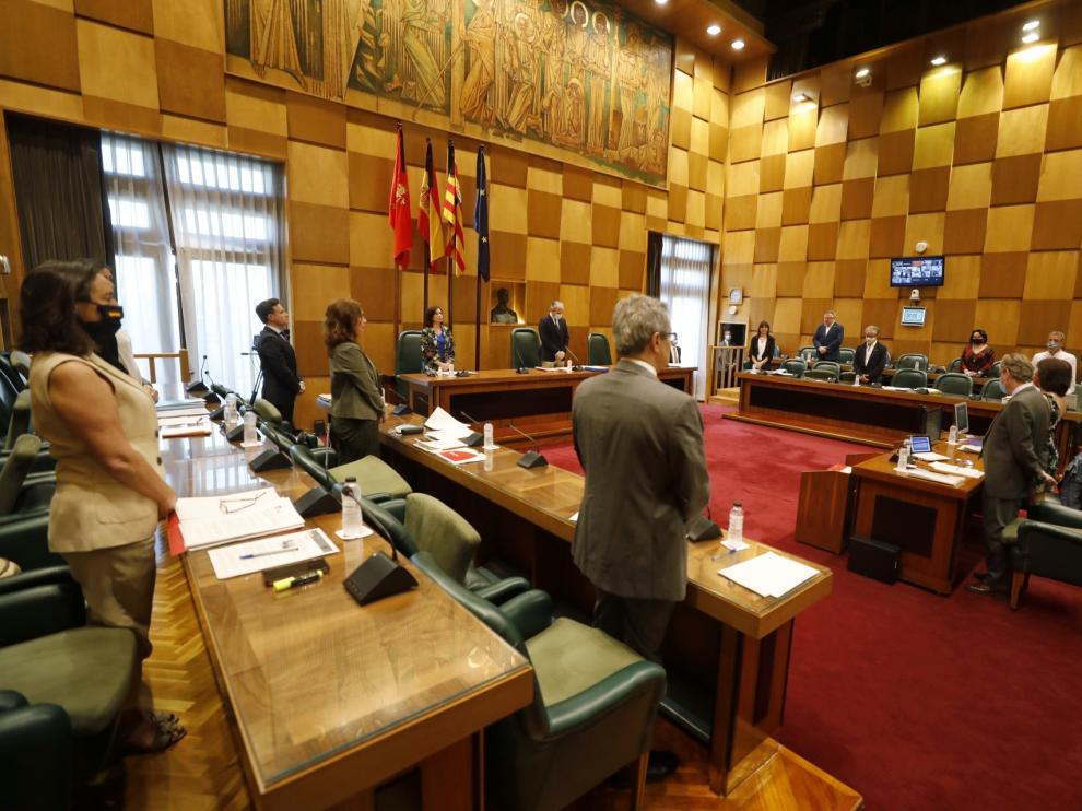 Pleno Ayuntamiento de Zaragoza.