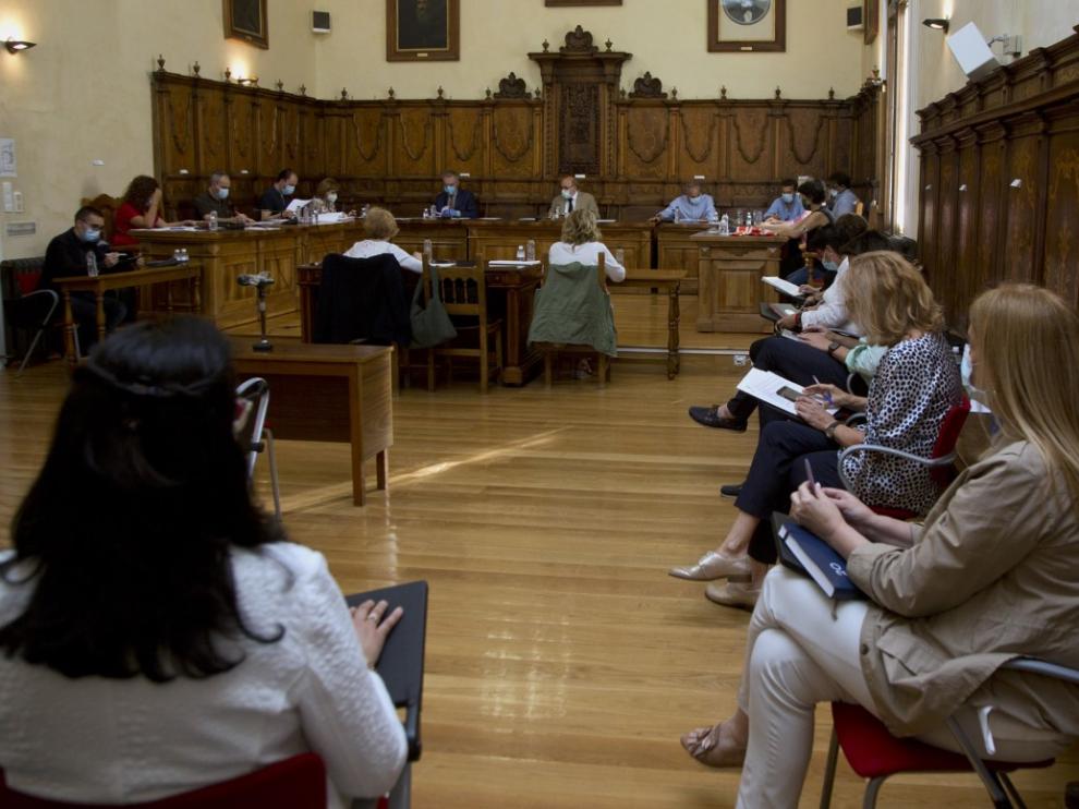 Pleno del Ayuntamiento de Calatayud.