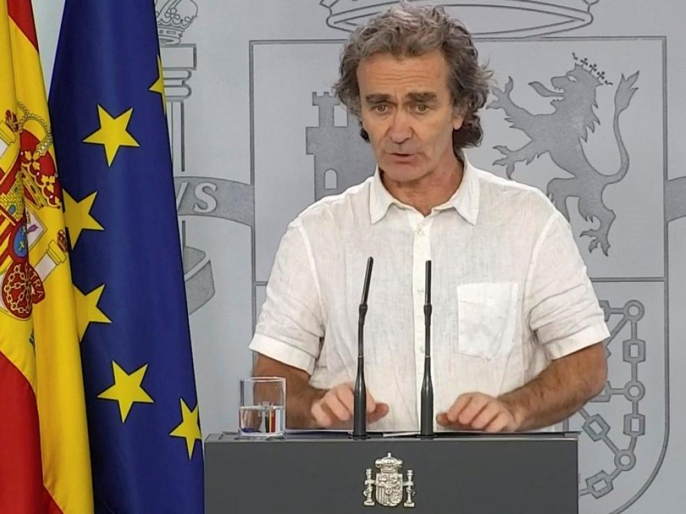Rueda de prensa de Fernando Simón