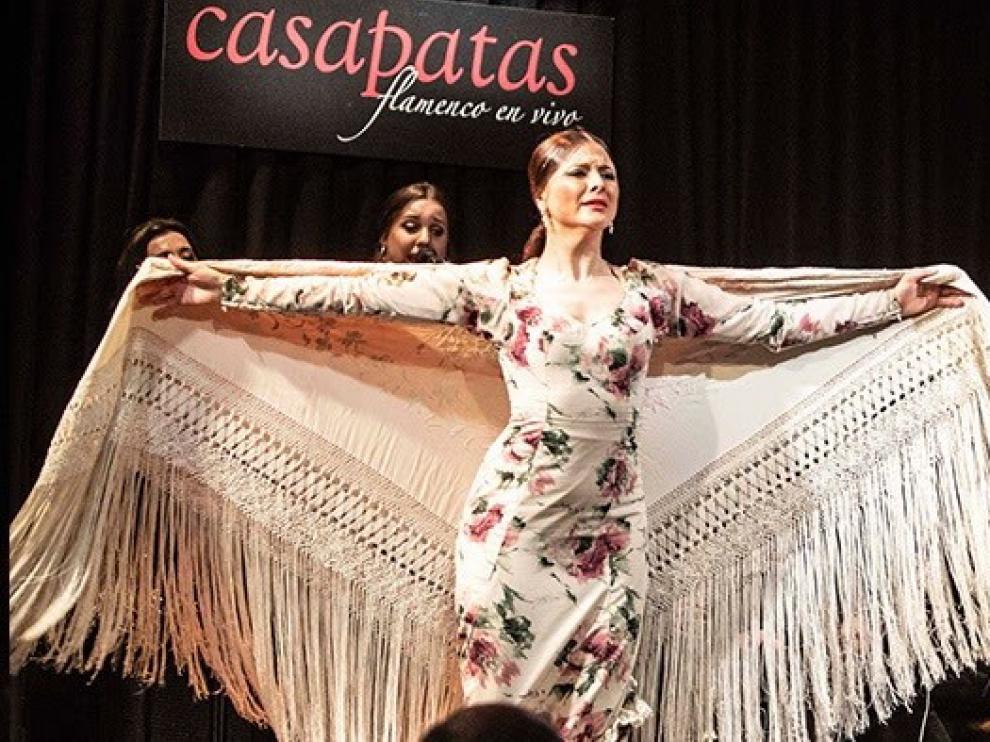 Actuación en Casa Patas, tablao madrileño de flamenco que ha anunciado que cierra por el coronavirus.