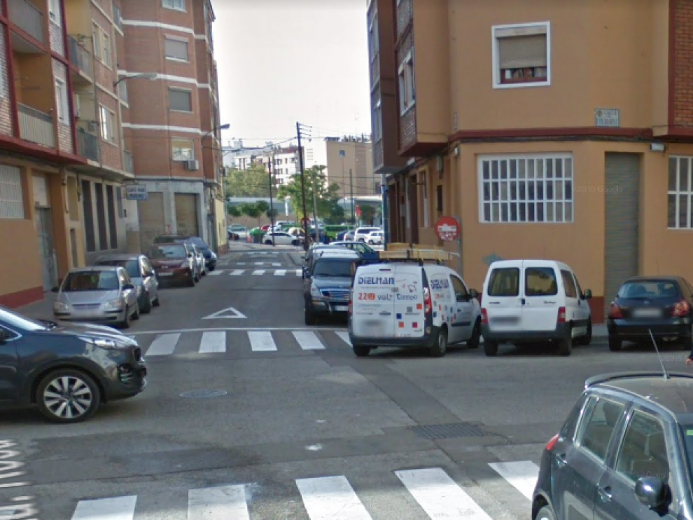 Cruce donde ocurrió el accidente