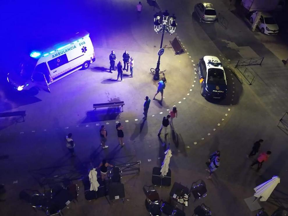 Incidentes en el centro urbano de Calatayud