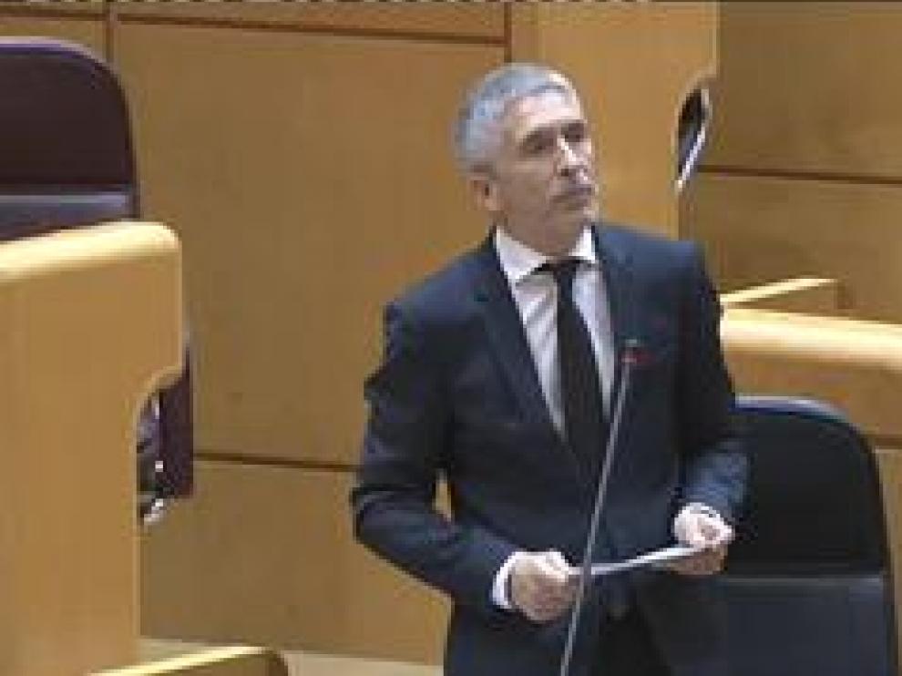 El ministro del Interior asegura que el informe sobre el 8M entregado a la Fiscalía, se filtró a la prensa la misma noche en la que fue entregado