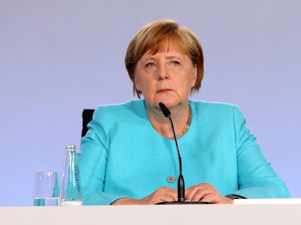 Coalition present their stimulus package during Coronavirus crisis in Berlin