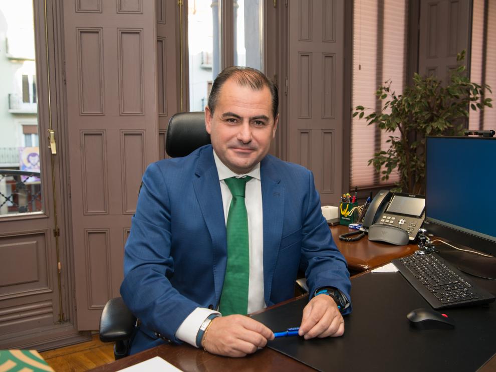 David Gutiérrez, director de la Caja Rural de Teruel.