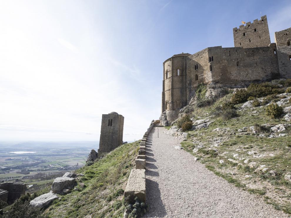 El Castillo de Loarre, en la provincia de Huesca.