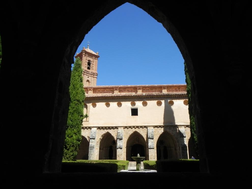 Claustro del Monasterio de Piedra.