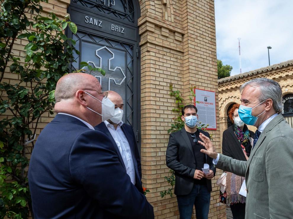 Homenaje a Ángel Sanz Briz en Zaragoza
