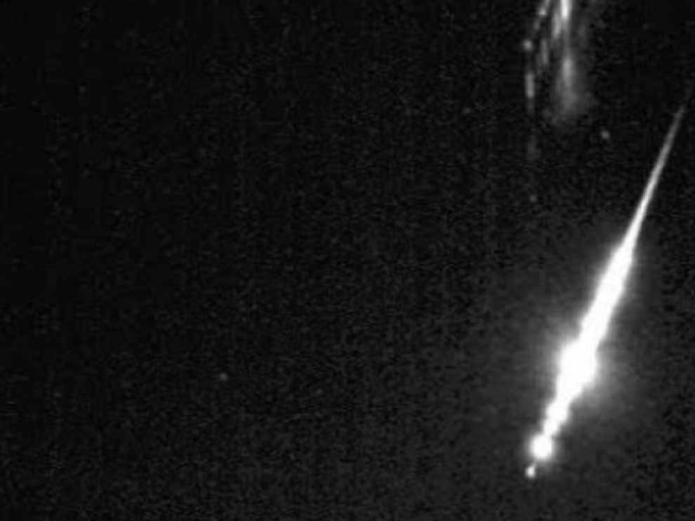 Detectan una bola de fuego sobrevolando Andalucía a 67.000 km/hora