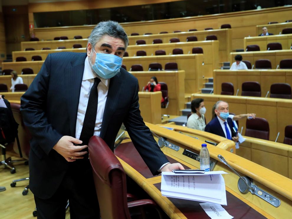 Ministro de Cultura informa de las líneas generales de actuación de su departamento en el Senado