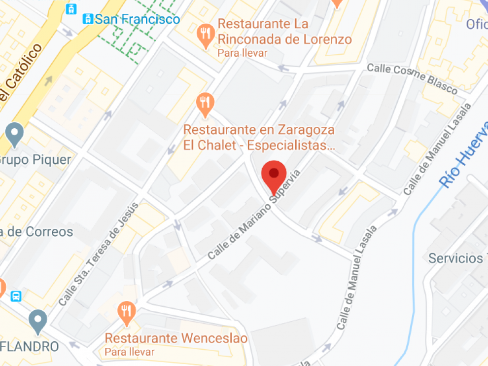 La agresión ha tenido lugar este viernes en la calle de Mariano Supervía de Zaragoza