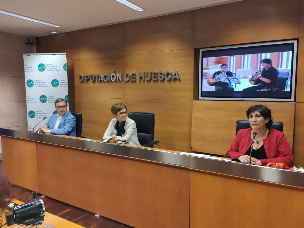 La presentación del Festival Tocado el Cielo de Panticosa ha tenido lugar en la DPH.